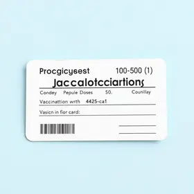 carteira de vacinação