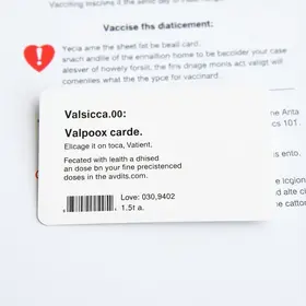 carteira de vacinação
