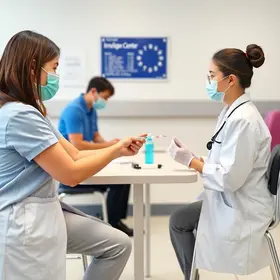 posto de vacinação